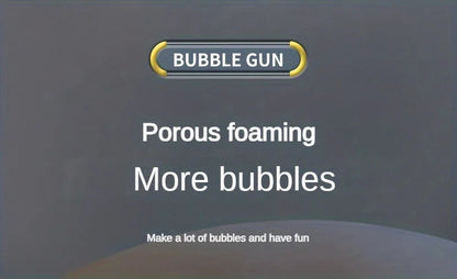 40 Hole Bubble Machine Fully Automatic Bubble Blowing Light Outdoor Bubble Machine without Battery without Bubble Water ALPENZO