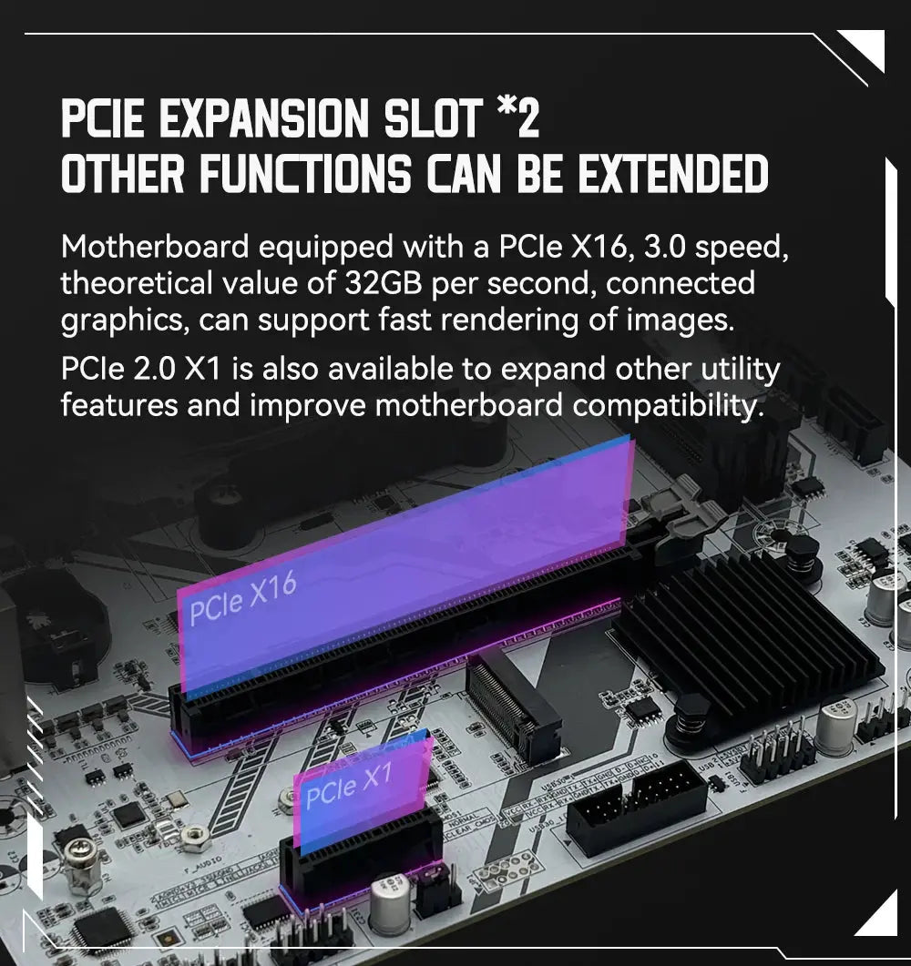 MACHINIST B450 Motherboard AMD Processor Dual-channel DDR4 Memory AM4 Mainboard M.2 NVME (Supports Ryzen 5500 5600 5600G CPU) - ALPENZO