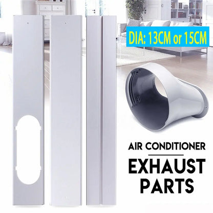 Newest Portable Window Kit Slide Plate Adjustable  Adaptor Wind Shield Exhaust Hose Tube Connector Air Conditioner Accessories - ALPENZO