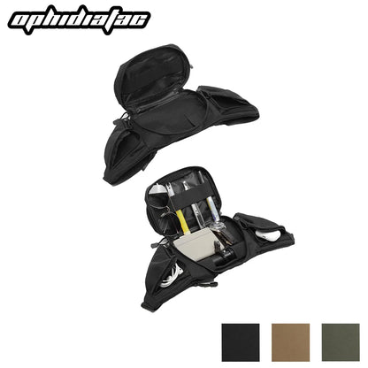 OPHIDIAN Multifunctional waist bag Outdoor cycling storage bag Portable invisible waist hanging gun bag accessory bag