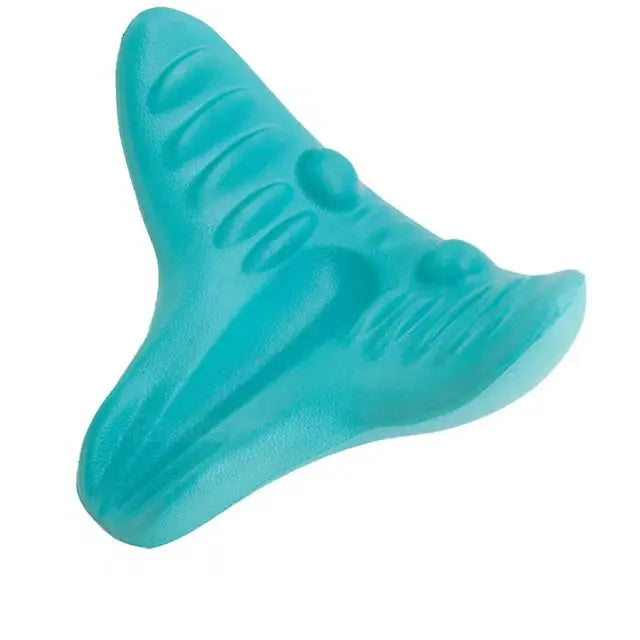Cervical Neck Shoulder Stretcher Massage Pillow Traction Device Muscle Relaxation Relieve  Pain Cervical Spine Correction - ALPENZO
