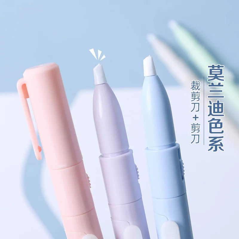 Mini Colorful Folding Scissors , Hand Tent Cutting, Mini Engraving Knife, Scissors, Paper Trimming Utility Knife ALPENZO