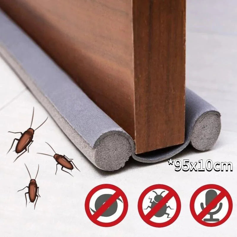 Door Bottoom Seal Strip Flexible Wind Reduction Stopper Under Door Sealing Blocker Door Weatherstrip Sound Proof Wall Panels - ALPENZO