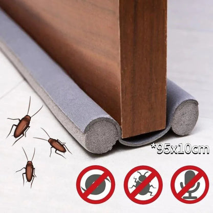 Door Bottoom Seal Strip Flexible Wind Reduction Stopper Under Door Sealing Blocker Door Weatherstrip Sound Proof Wall Panels - ALPENZO