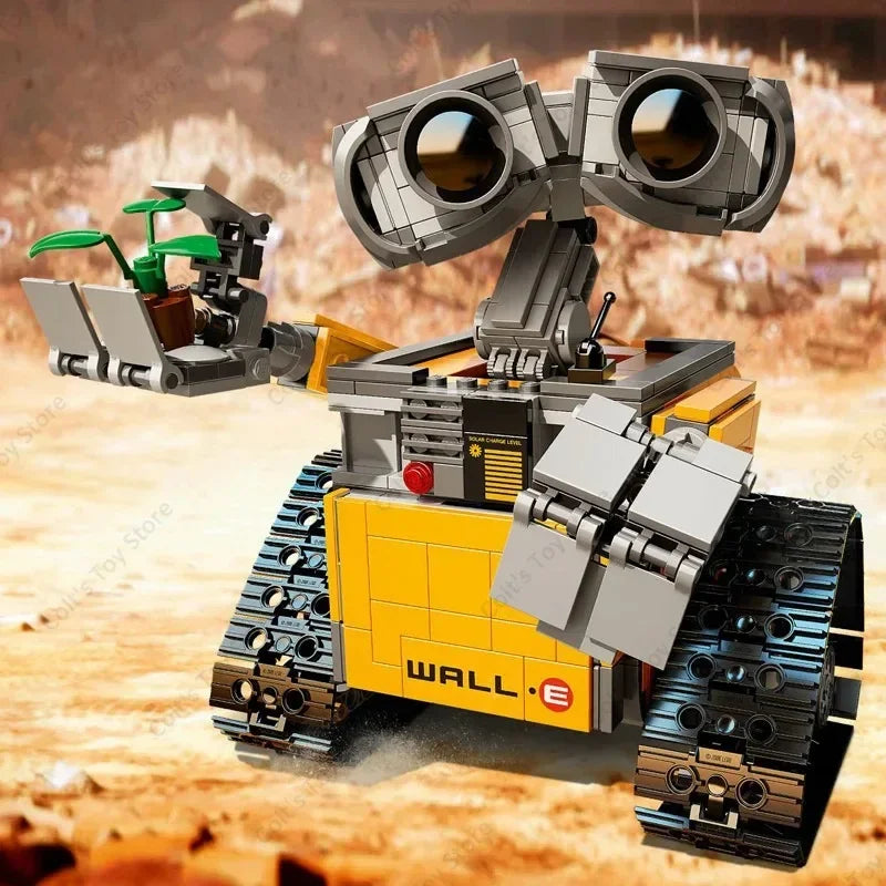Hot 687 pcs Wall-E Building Block Kit MOC Idea Technical Classic Movie Model Building Block Assembly Children's Toy Gift ALPENZO