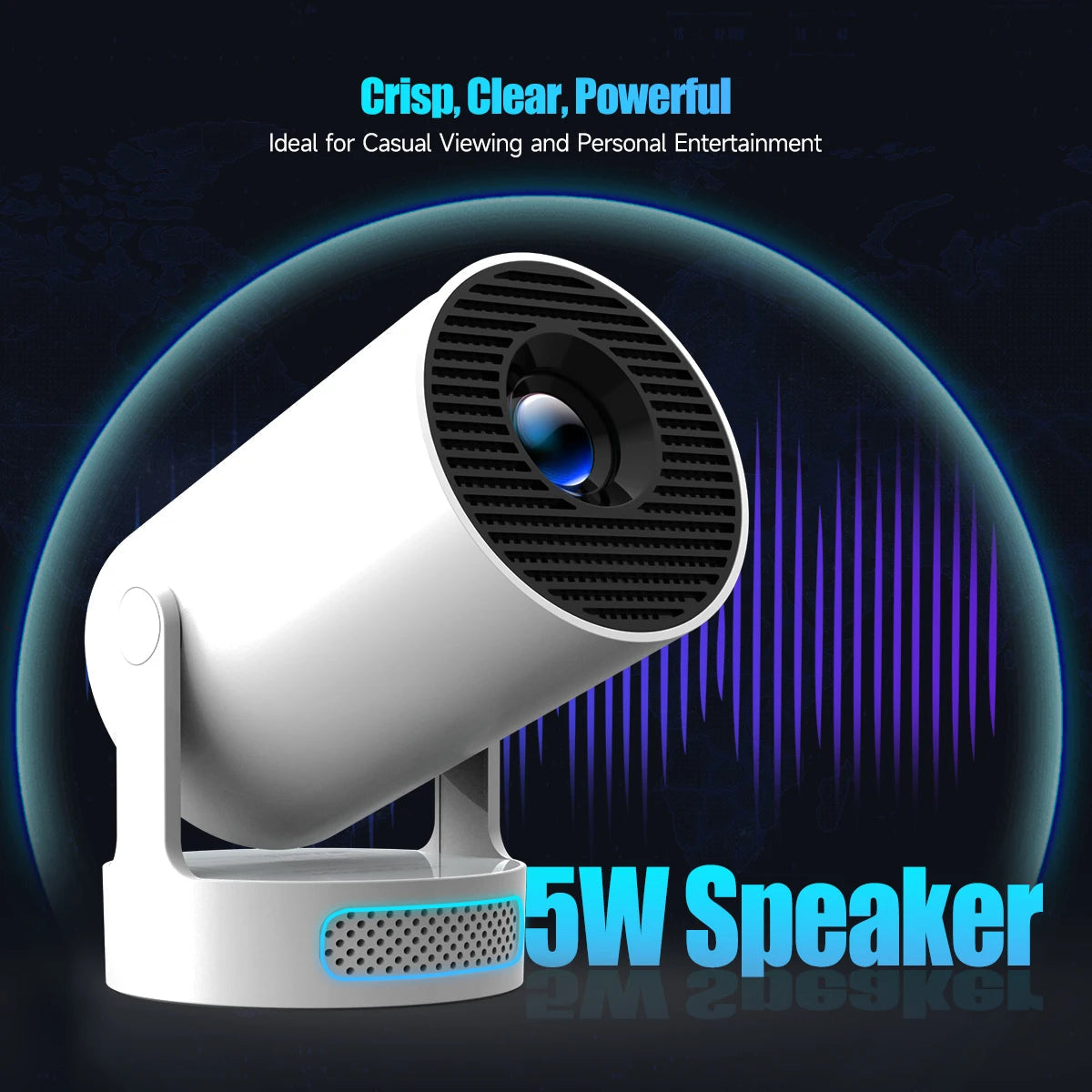 Magcubic Projector HY300 PRO + 4K Android 11 Dual Wifi6  Allwinner H713 BT5.4 1080P 1280*720P Home Cinema Outdoor Projetor ALPENZO