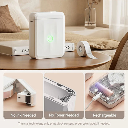 Niimbot D110 Wireless Mini Portable Printer Smart Label Printer Mobile Phone For Thermal Adhesive Sticker Labeling Maker Machine - ALPENZO