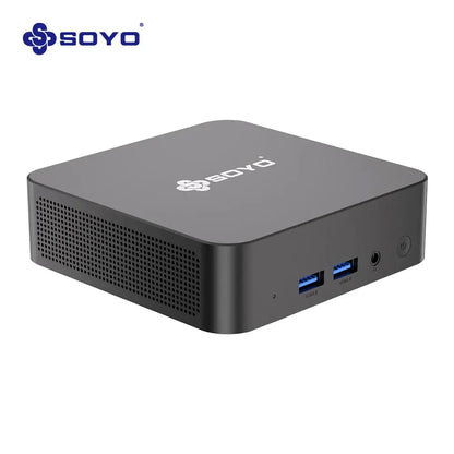 SOYO M4 PRO Mini PC Intel Twin Lake N150 Mini PC Computer PC Win11 Pro Mini PC DDR4 16GB RAM 512GB ROM WiFi6 BT5.2 Desktop - ALPENZO