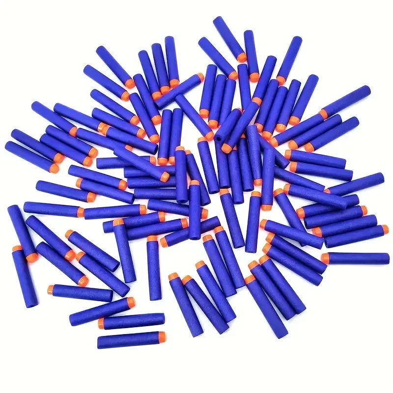 50/100pcs, Blue Filling Darts, Soft Head Bullets Foam Darts, Pistol Children's Toy, Gun Accessories Darts, Soft Toy, Gun Filling ALPENZO