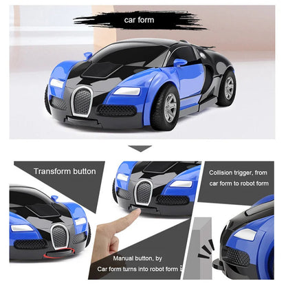 Transforming Robot With One Click Automatic Shape Conversion Boy Gift Toy Car Parent Child Interaction Model Car ALPENZO