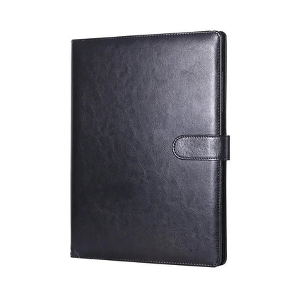 Multifunctional A4 Conference Folder Business Stationery Folder Leather Contract File Folders ALPENZO