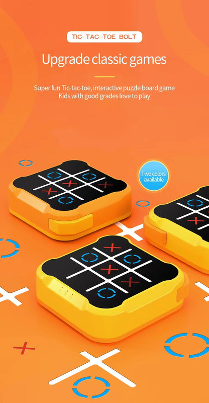 Puzzle Tic-tac-toe Board Game Parent-child Two-person Electronic Battle Console Nine Kung Checkerboard Interactive Toys