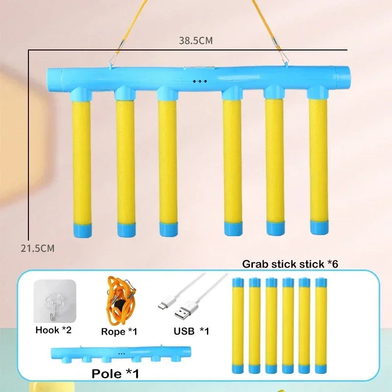 Challenge Falling Sticks Game Kids Stick Catching Toy Training Reaction Ability Educational Parent-Child Interactive Toy Sports ALPENZO