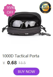 Tactical Pouch MOLLE Pouch EDC Bag Accessory Utility Pouch Multi-function Tool Bags Vest Accessory Bag Multi-function Sundry Bag