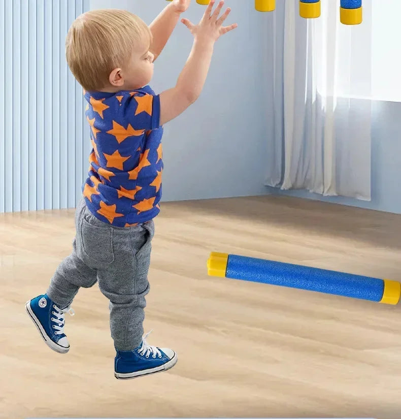 Challenge Falling Sticks Game Kids Stick Catching Toy Training Reaction Ability Educational Parent-Child Interactive Toy Sports ALPENZO