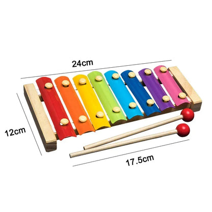 Juguete educativo Montessori en 3D para bebé, bloques de madera coloridos para aprendizaje infantil, regalo de Navidad ALPENZO