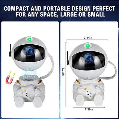 Galaxy Star Astronaut Projector Light Starry Sky Porjectors Lamp Decoration Bedroom Room Nebula LED Night Light Children Gifts ALPENZO