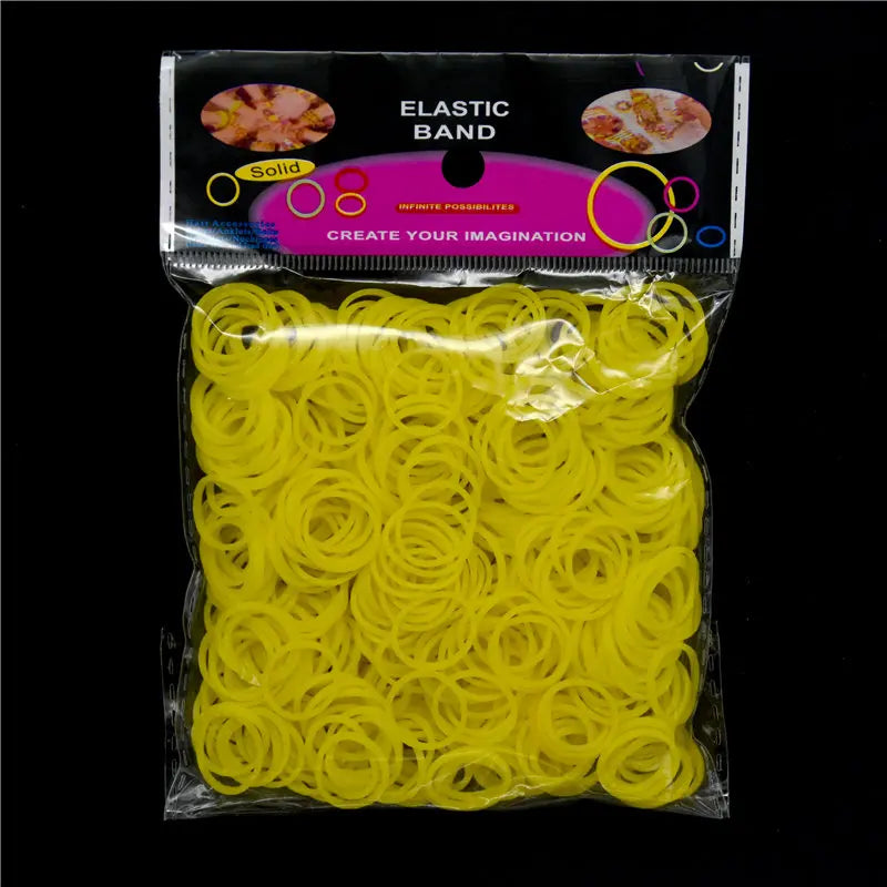 Pantone Color Western European Style Rubber Band Rainbow Knitting Machine Bracelets Loom Bands Arts & Crafts, DIY Toys ALPENZO