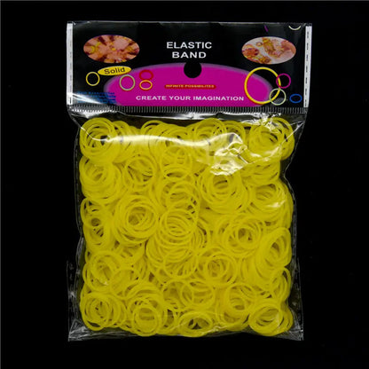 Pantone Color Western European Style Rubber Band Rainbow Knitting Machine Bracelets Loom Bands Arts & Crafts, DIY Toys ALPENZO
