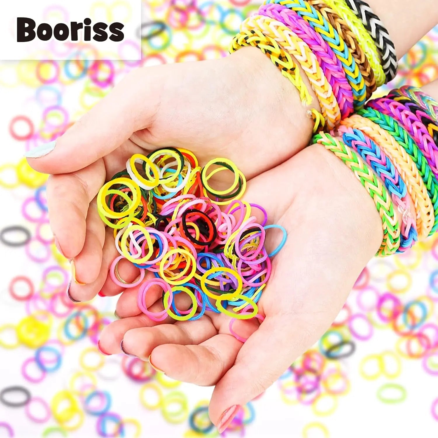 Loom Rubber Bands Refill Kit Premium Bracelet Making Kit for Kids Weaving DIY Crafting Toys Christmas Gift Children Toys ALPENZO