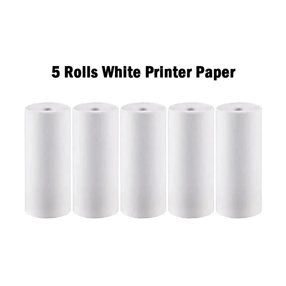 Thermal Paper MINI Printing Self-adhesive Label Sticker For Mini Printers Pose Machine Kid Camera Stickers 57mm Width Rolls - ALPENZO