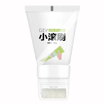 100g White Pink Wall Small Roller Brush Paint Interior Wall Repair Household Wall Graffiti Repair Environmental Protection Paint - ALPENZO
