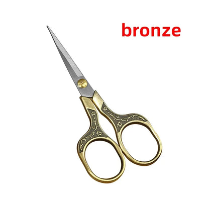 Stainless Steel Scissor Fabric Thread Sewing Scissor Colorful Handicraft Household Embroidery Sewing Shears Embroidery Scissors - ALPENZO