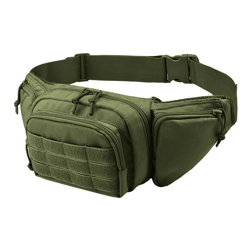 Molle Gun Holster Fanny Pack Fits Glock K Ruger S&W M&amp P Shield Taurus Sig Sauer Springfield Beretta Kimber Walther