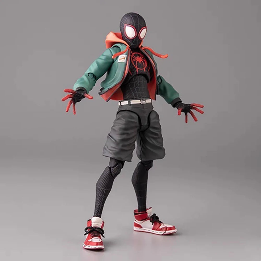 Marvel's Spider-Man Event Model Spider-Man Miles · SV · SHF· Morales Penny · Parker Anime Character Statue Toy ALPENZO