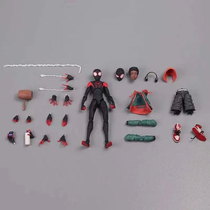 Marvel's Spider-Man Event Model Spider-Man Miles · SV · SHF· Morales Penny · Parker Anime Character Statue Toy ALPENZO