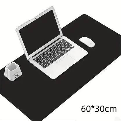 1 Pcs Large Size 60*30mm Office Desk Protector Mat PU Leather Waterproof Mouse Pad Desktop Keyboard Desk Pad Gaming Mousepad ALPENZO