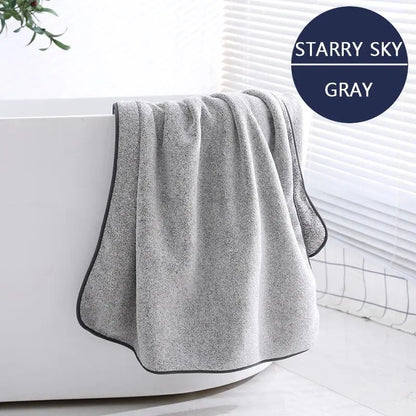 1PCS Thickened Bath Towels for The Body Microfiber Towel for Gym Sports Shower Robe for Spa Beath Home - ALPENZO