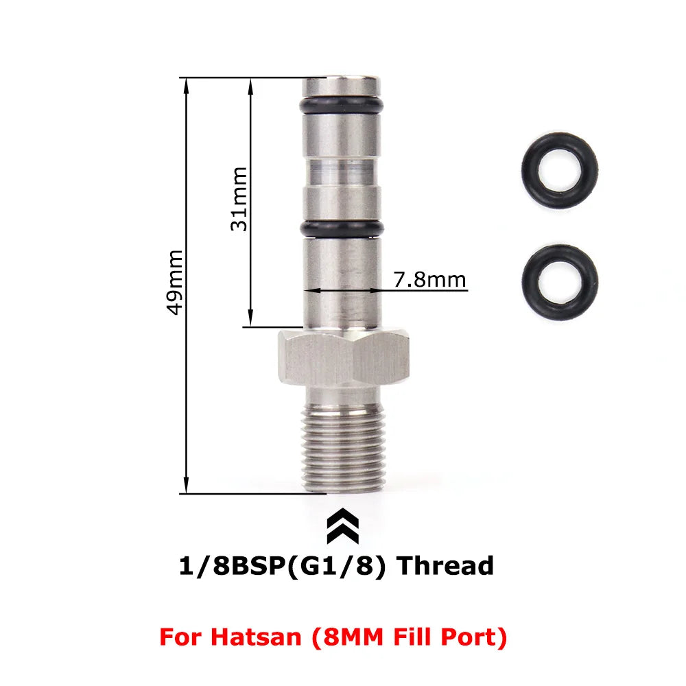 Air Filling Probe for FX Hatsan,BSA,Webley,SMK Artemis,Cricket,WEIHRAUCH,Walther Rotex R8 and RM8,Brocock, PR900