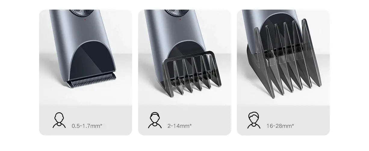 XIAOMI MIJIA Hair Clipper 2 Cutting Machine Trimmer Professional Clippers Titanium Alloy Blade Rechargeable Barber Shaver Cutter - ALPENZO