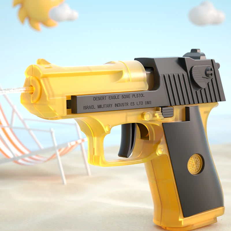 Summer Water Gun non Electric Pistol High-pressure Full Automatic Shooting Water Beach Toy Gun For kid Children Boys Girls ALPENZO