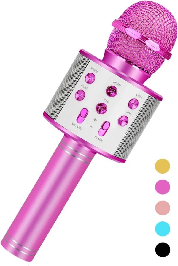 Fun Toys for 4-15 Year Old Girls, Handheld Karaoke Microphone for Kids Birthday Xmas Gifts for 8 9 10 11 Years Old Boys Girl ALPENZO