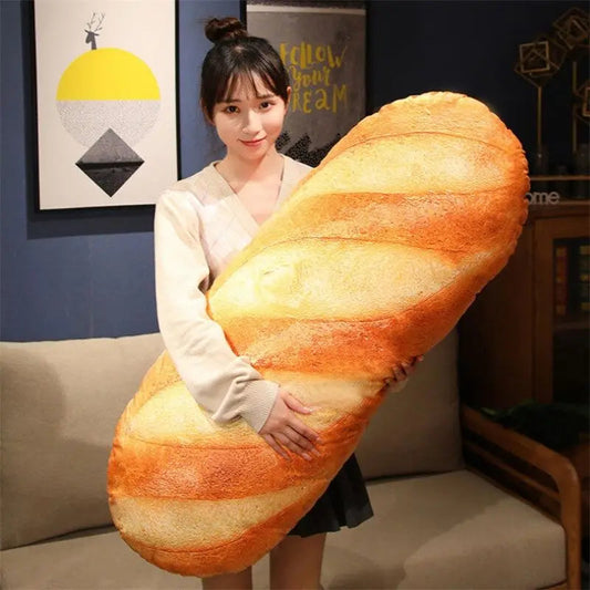 French Bread Pillow Plush Stuffed Printing Images Food Plushie Peluche Party Prop Decor Sleeping Companion Kits Gift Room Decor ALPENZO