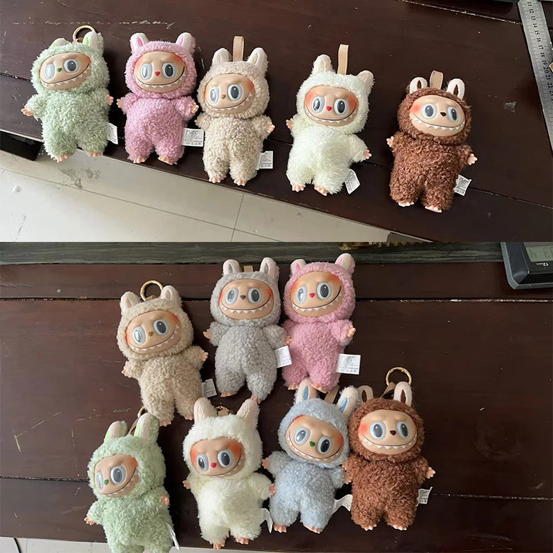 New Labubu The Monsters Heartbeat Macaron Enamel Face Blind Box Pvc Figurine Tabletop Ornament Kawaii Doll Kid christmas Gift ALPENZO