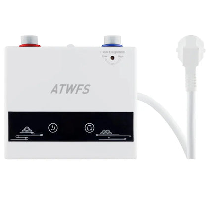 ATWFS Instant Water Heater 220V 4000W Portable Electric Heaters for Bathroom Hot Water Shower and Home Kitchen Heating - ALPENZO