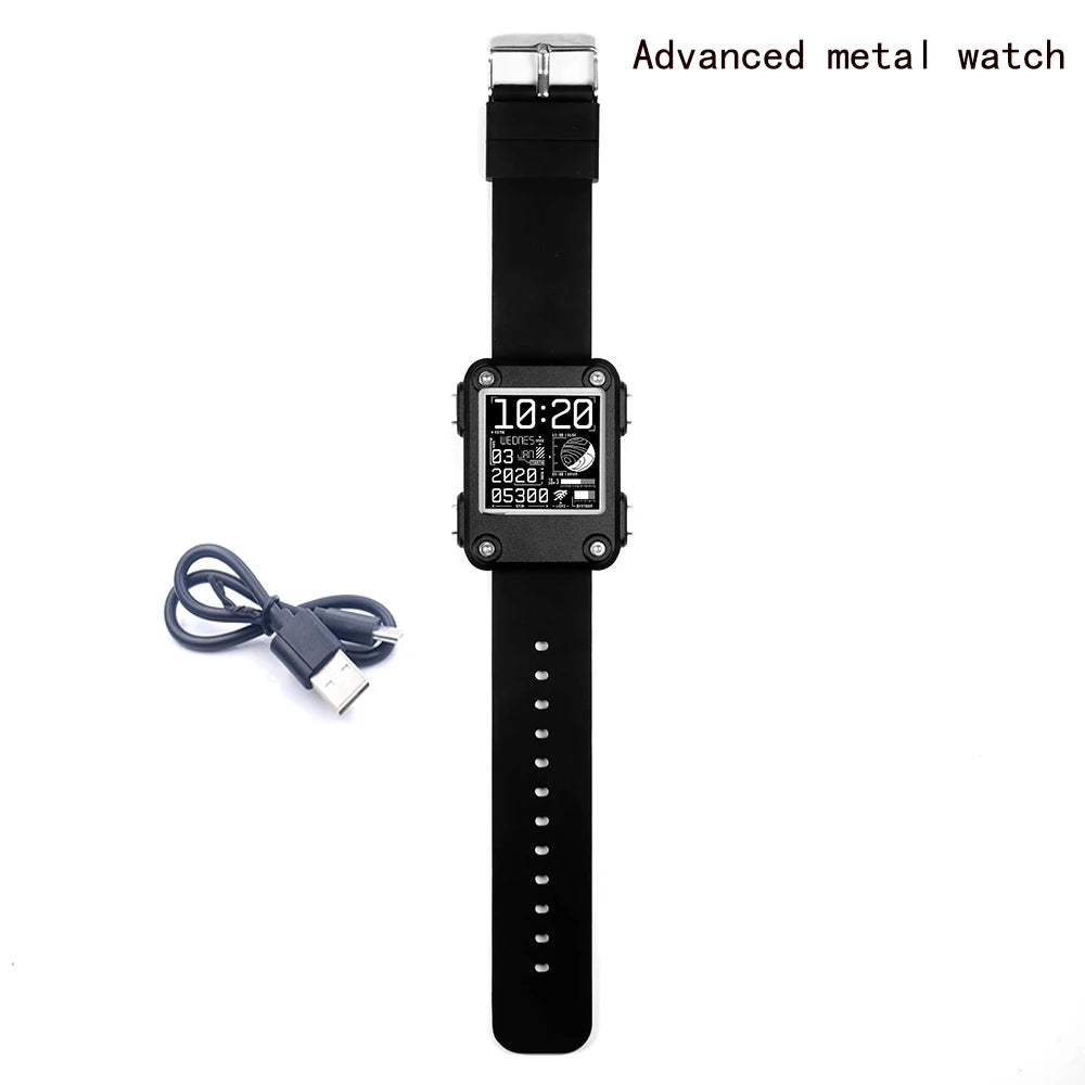 ESP32 Open Source Watchy V2.0 Gift E-ink Display Smart Watch For Arduino Robot DIY Kit Connect With Bluetooth And Wifi Robot Kit ALPENZO