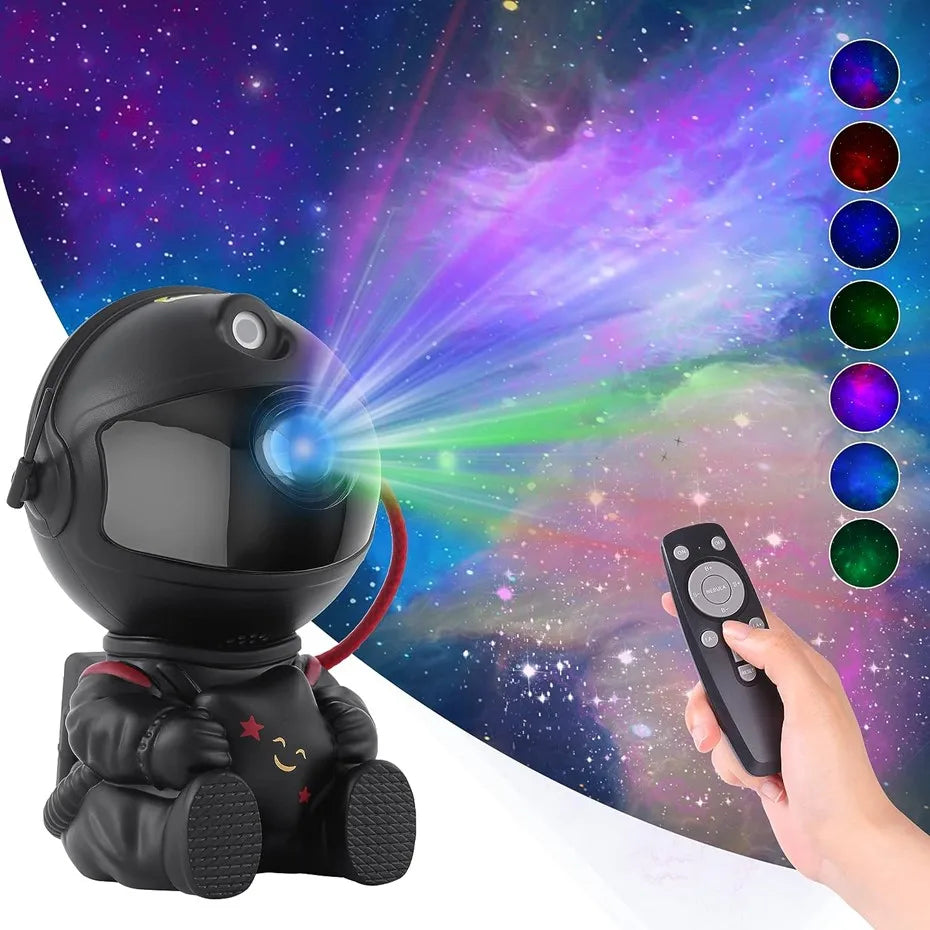 Galaxy Star Astronaut Projector Light Starry Sky Porjectors Lamp Decoration Bedroom Room Nebula LED Night Light Children Gifts ALPENZO