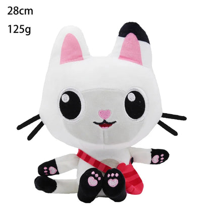 Newest 8 Stlyes Gabby Dollhouse Plush Toy Mercat Cartoon Stuffed Animals Mermaid Cat Plushie Doll Kids Birthday Christams Gifts ALPENZO
