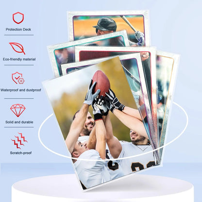 Protective Sleeve Magic Board Game Transparent Storage Bags, Tarot Card Cover, Kids Toy Gift Accessories, 100pcs
