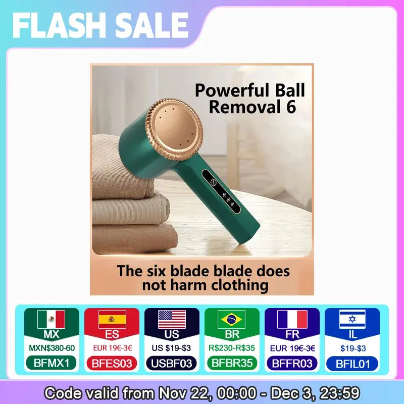 Lint Remover for Clothes Usb Electric Rechargeable Hair Ball Trimmer Fuzz Clothes Fabric Sweate - ALPENZO