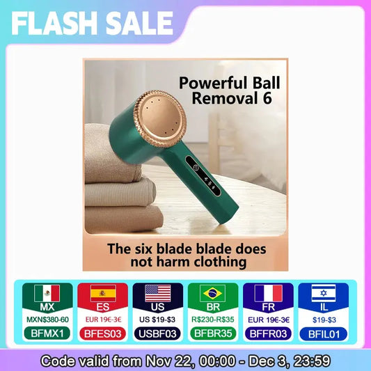 Lint Remover for Clothes Usb Electric Rechargeable Hair Ball Trimmer Fuzz Clothes Fabric Sweate - ALPENZO
