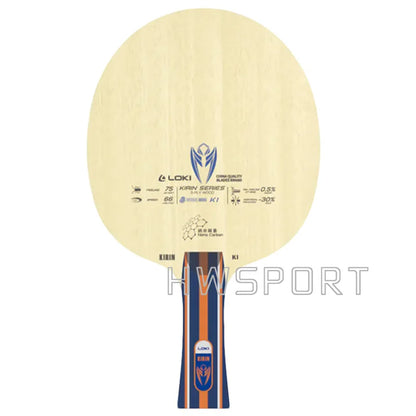 LOKI Kirin K1 K2 K3 Table Tennis Blade Offensive Entry Ping Pong Blade 5+2 Layers Base Board FL Grip