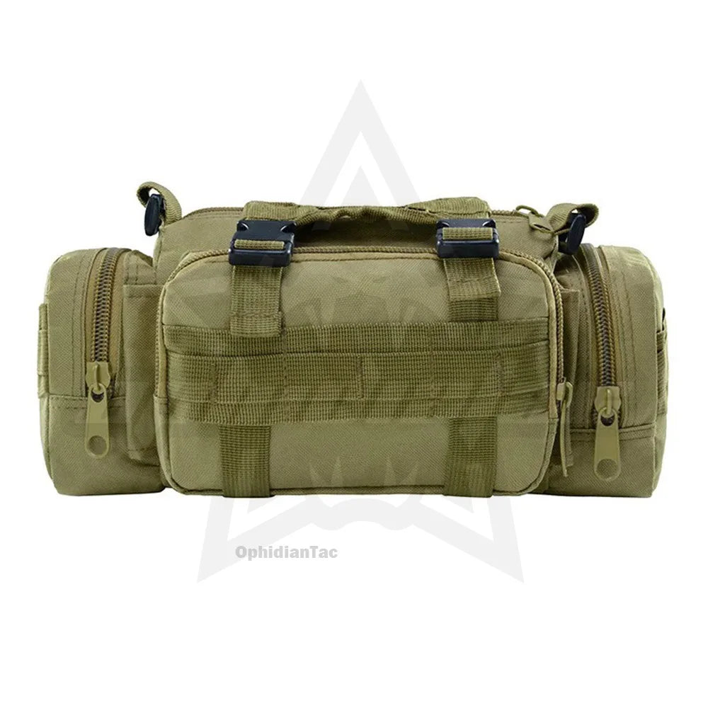 OPHIDIAN Outdoor Hunting Backpack Single Compartment Bag Molle Camping Mountaineering Bag 3P Chest Bag