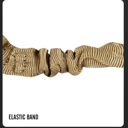 Tactical Gun Single Point Sling Adjustable Bungee Rifle Shoulder strap length for Airsoft Hunting Accessories Strap M4 with pad