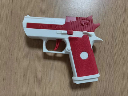 Hot Mini Desert Eagle Mechanical Continuous Firing Water Gun Shooting Game Summer Outdoor Beach Toy Gun for Children Boys Gifts ALPENZO