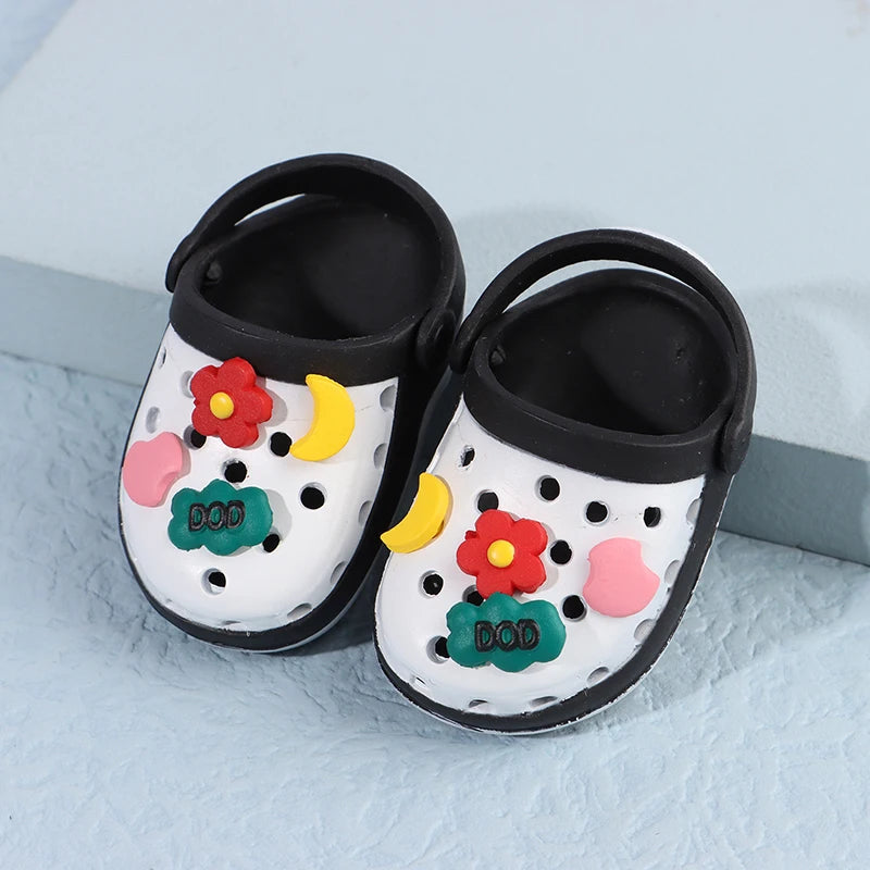 1 Pair For SD Doll For OB11 Doll Slippers Girl Gifts Doll Shoes Dolls Accessories Play House Shark Slippers ALPENZO